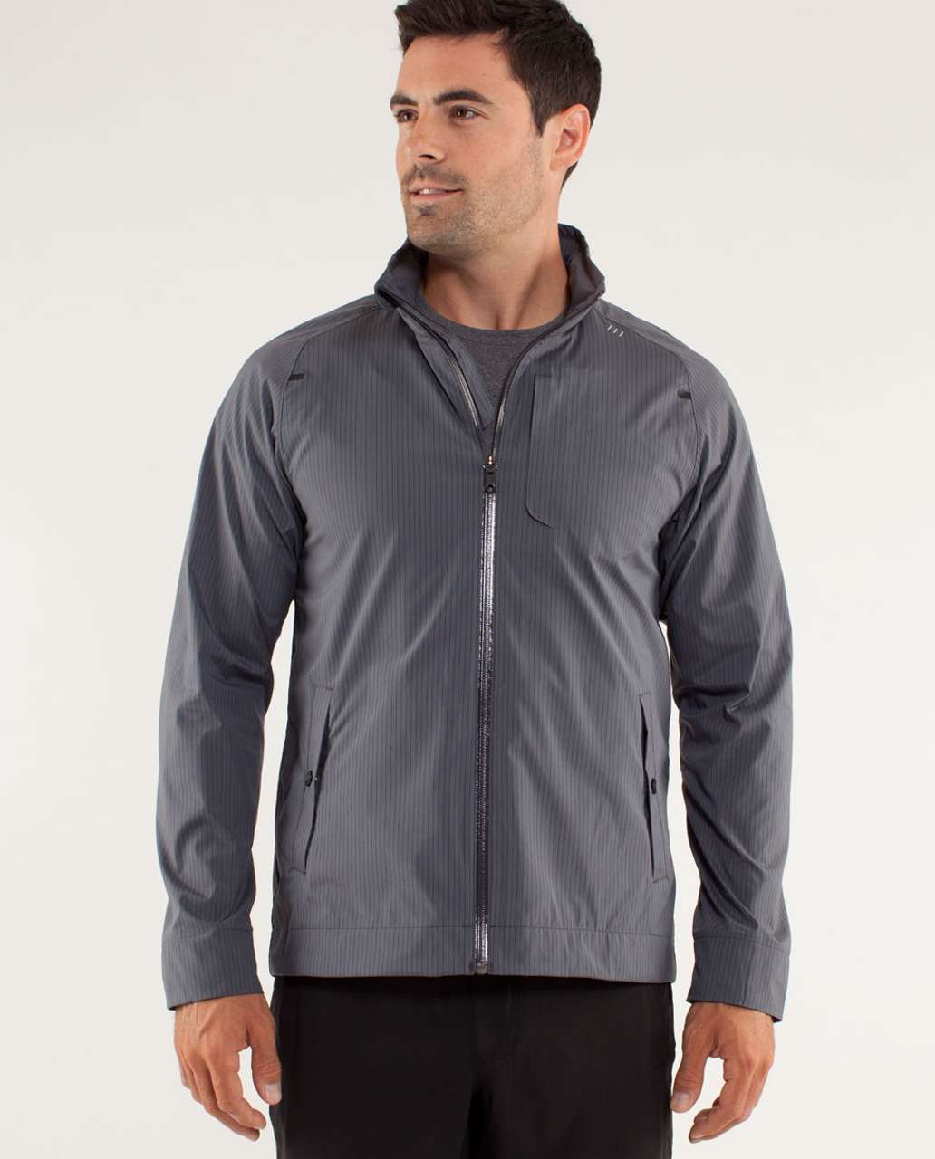 Lululemon Sprint Jacket II - Dark Slate / Soot - lulu fanatics