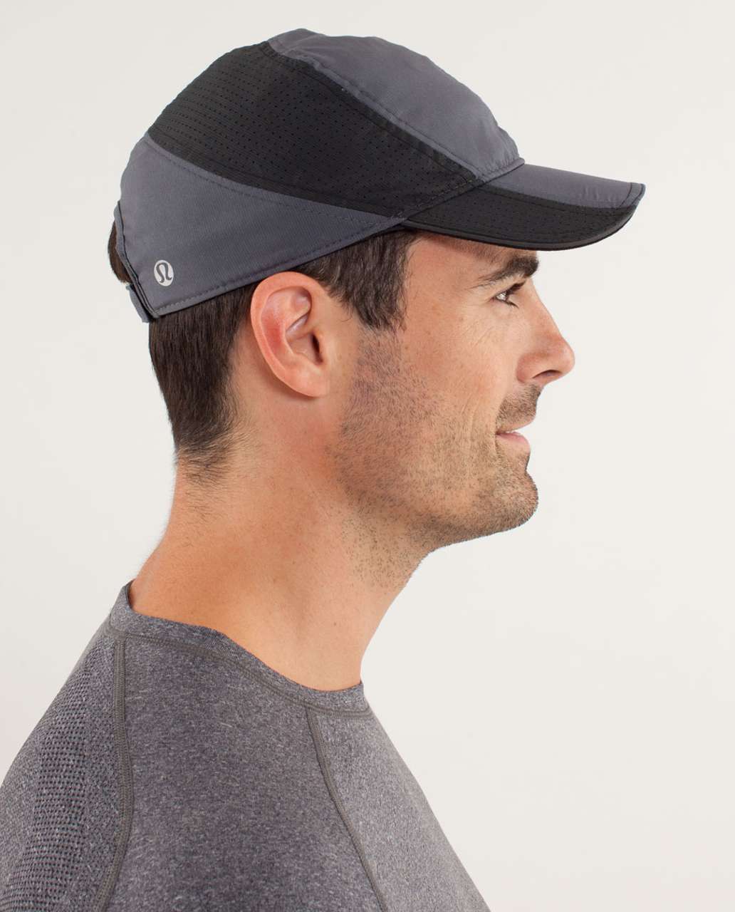 Lululemon Keep Cool Run Hat - Dark Slate / Black