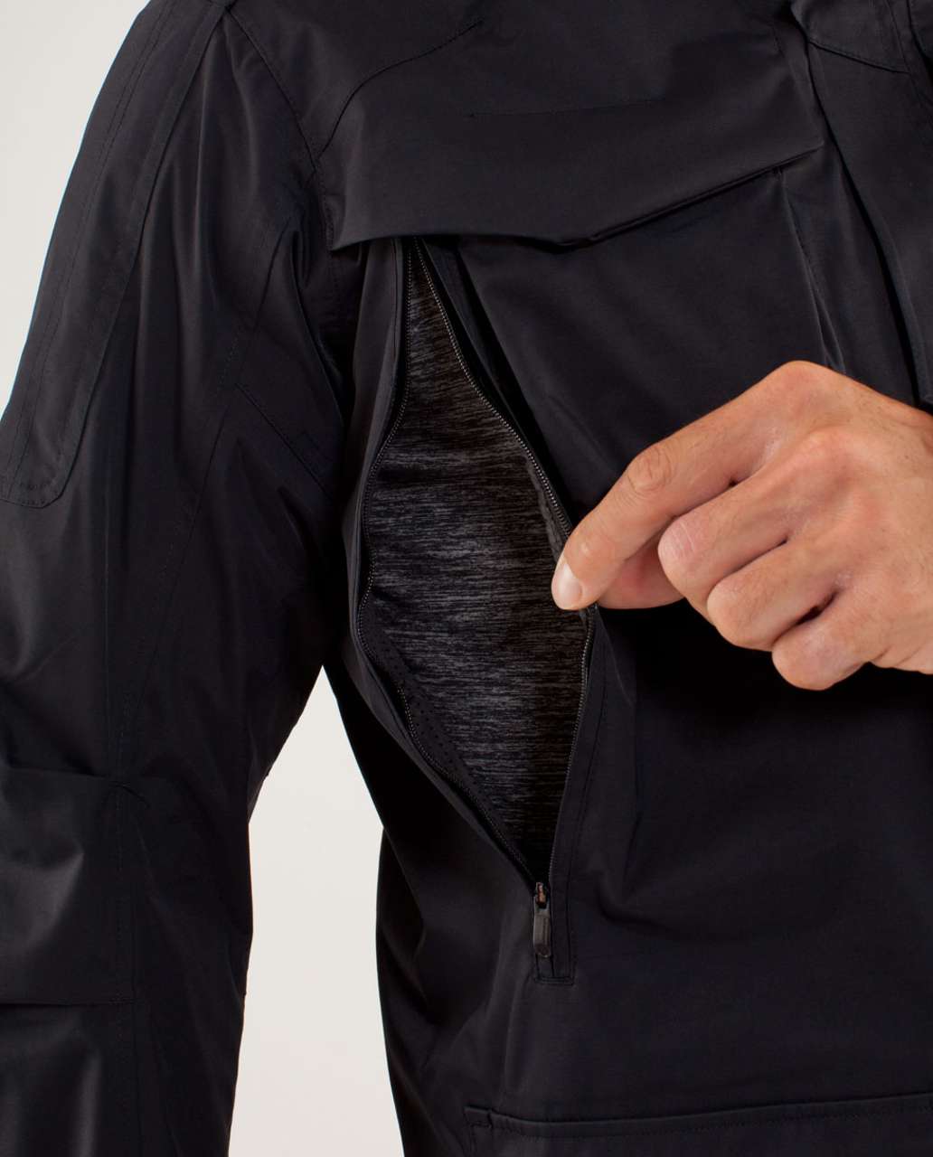 Lululemon Wet Coast Jacket - Black (First Release) - lulu fanatics