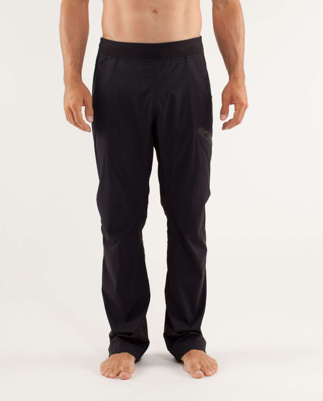 Lululemon Seawall Track Pant 2.0 Unlined Black XL Hemmed* (27 inseam)