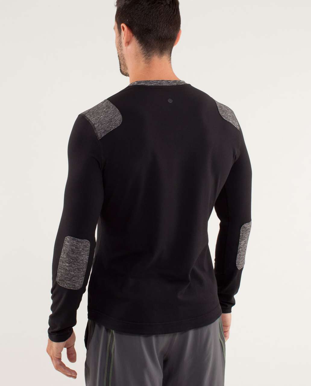 Lululemon Sprint Long Sleeve - Black / Heathered Black