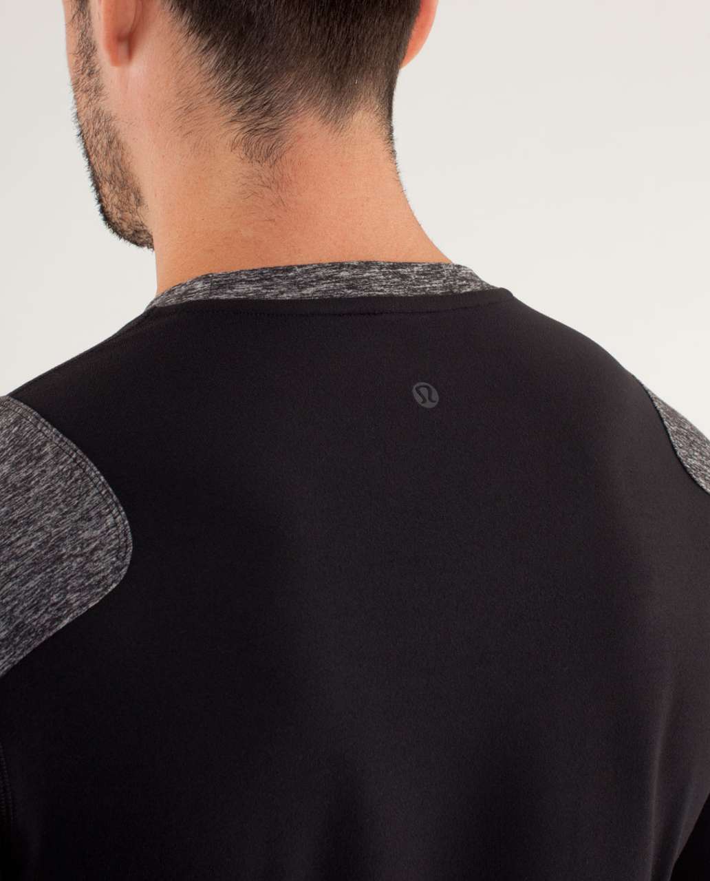 Lululemon Sprint Long Sleeve - Black / Heathered Black