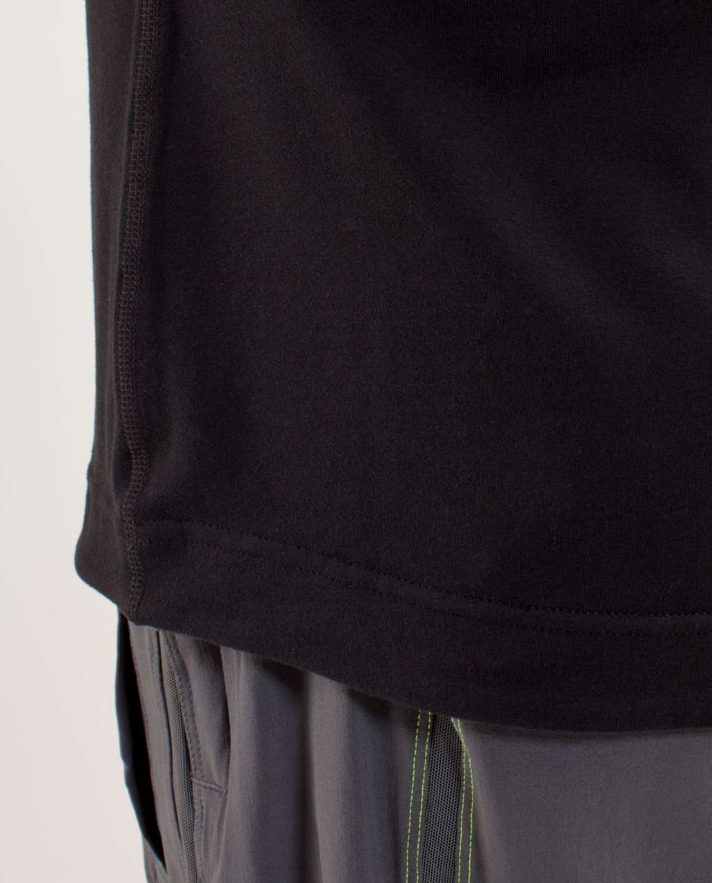 Lululemon Sprint Long Sleeve - Black / Heathered Black