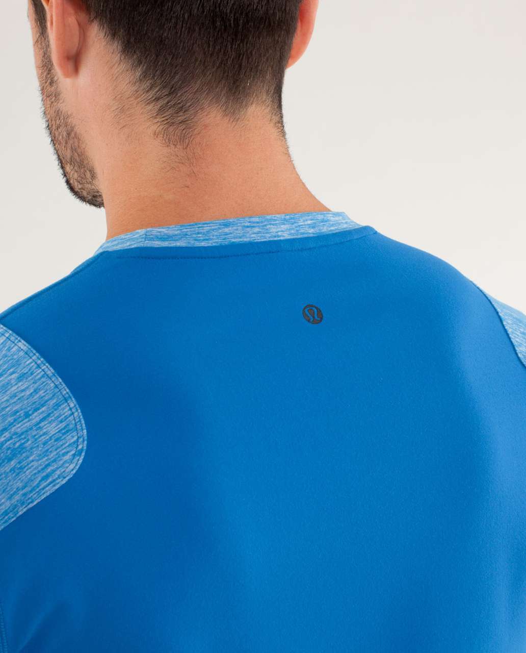 Lululemon Sprint Long Sleeve - Deep Blue / Heathered Deep Blue