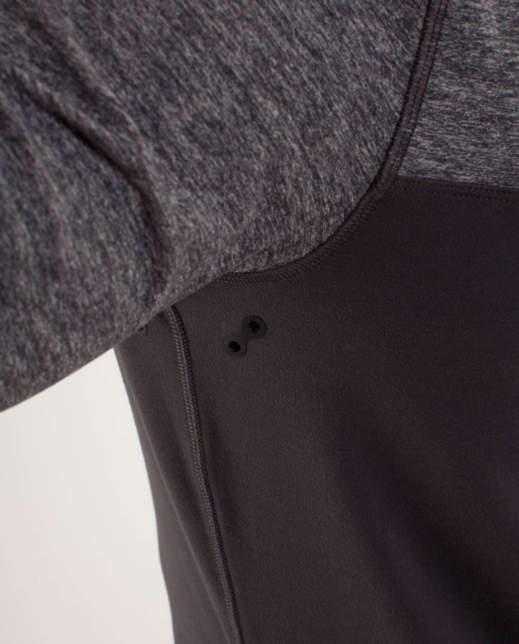 Lululemon Sprint Zip - Soot / Heathered Soot