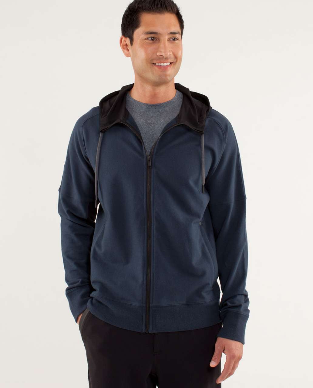 Lululemon Studio Hoodie - Black Iris Blue