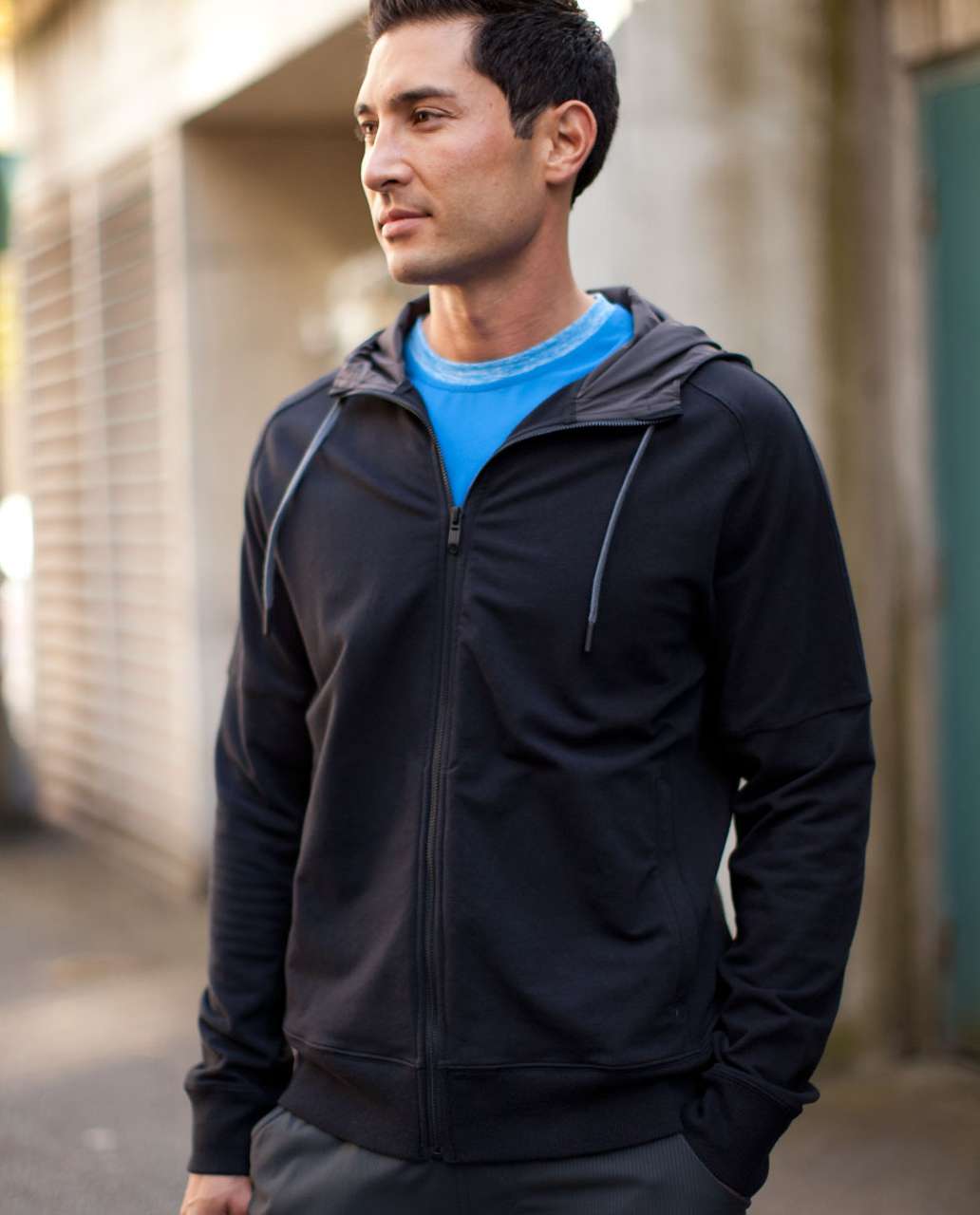 Lululemon Studio Hoodie - Black / Soot