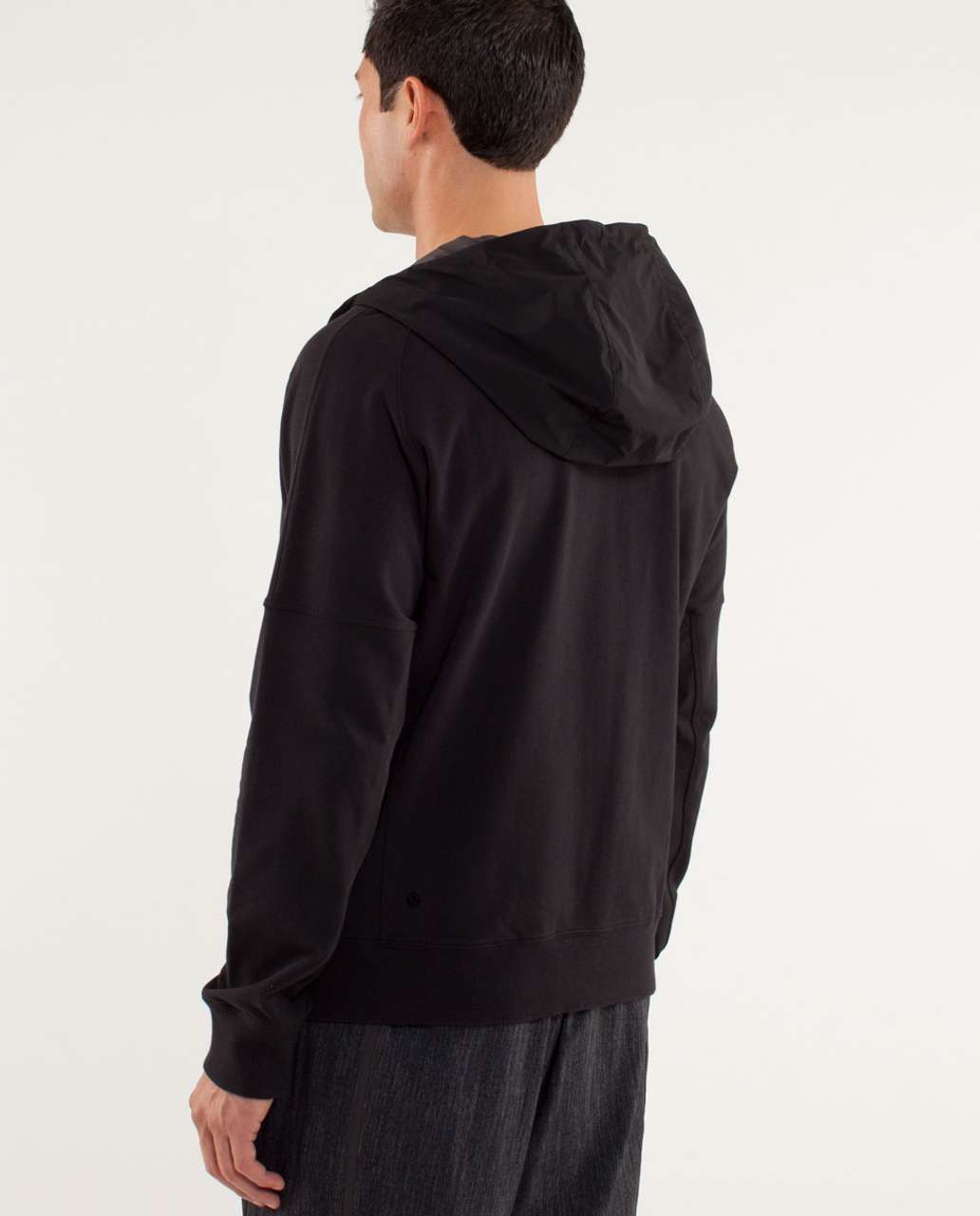 Lululemon Dance Studio Jacket 4 Black Hoodie Coat Yoga Reversible Gray