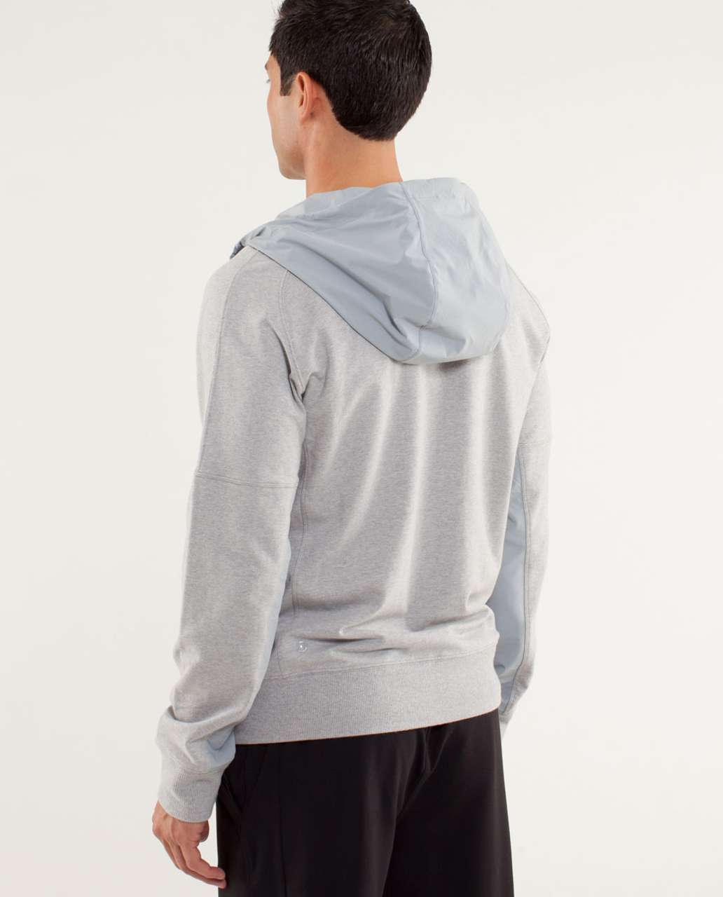 Lululemon Studio Hoodie - Heathered Silver Slate