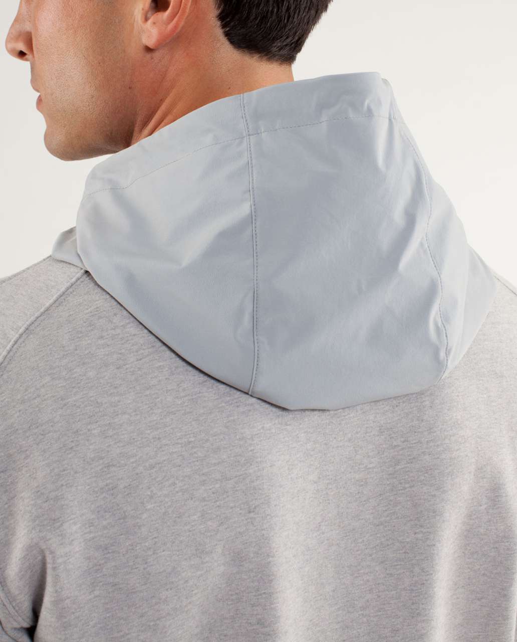 Lululemon Studio Hoodie - Heathered Silver Slate