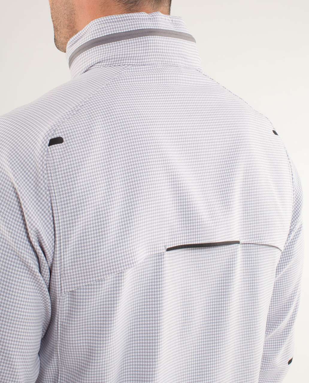 Lululemon Sprint Jacket II *Houndstooth - Houndstooth Swift White Silver Slate