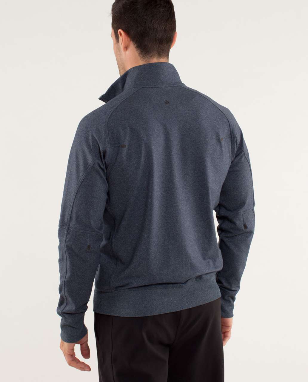 Lululemon Trainer Jacket - Heathered Black Iris Blue