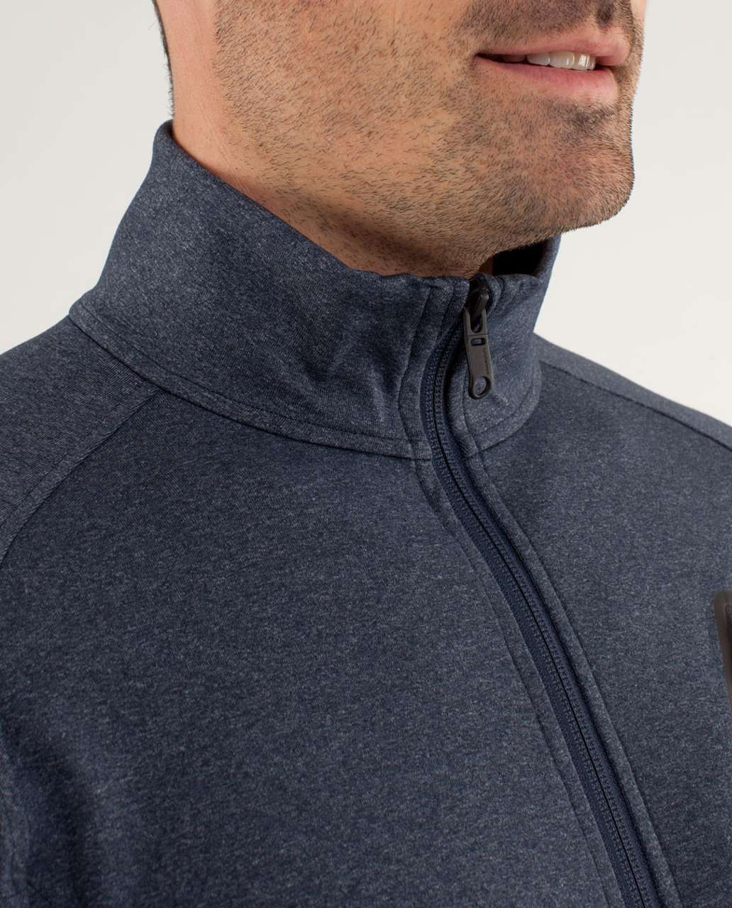 Lululemon Trainer Jacket - Heathered Black Iris Blue