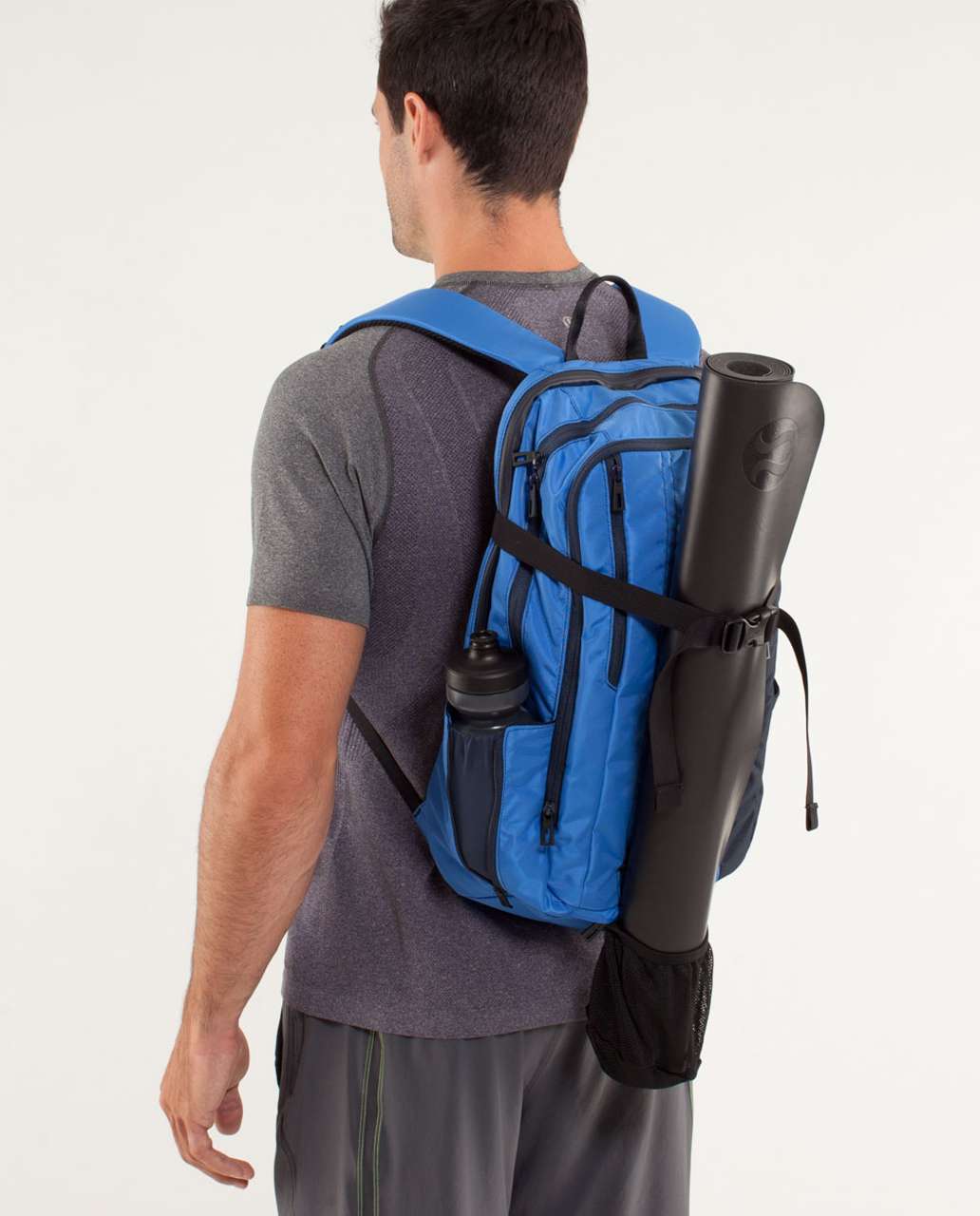 Lululemon Urban Trekker Backpack - Lakemont Blue / Black Iris Blue