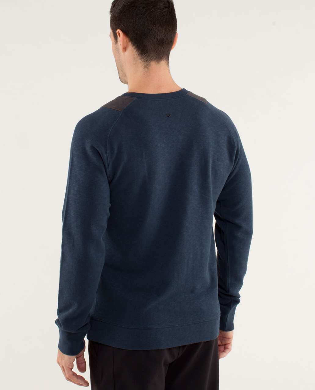 Lululemon Studio Long Sleeve - Black Iris Blue / Soot