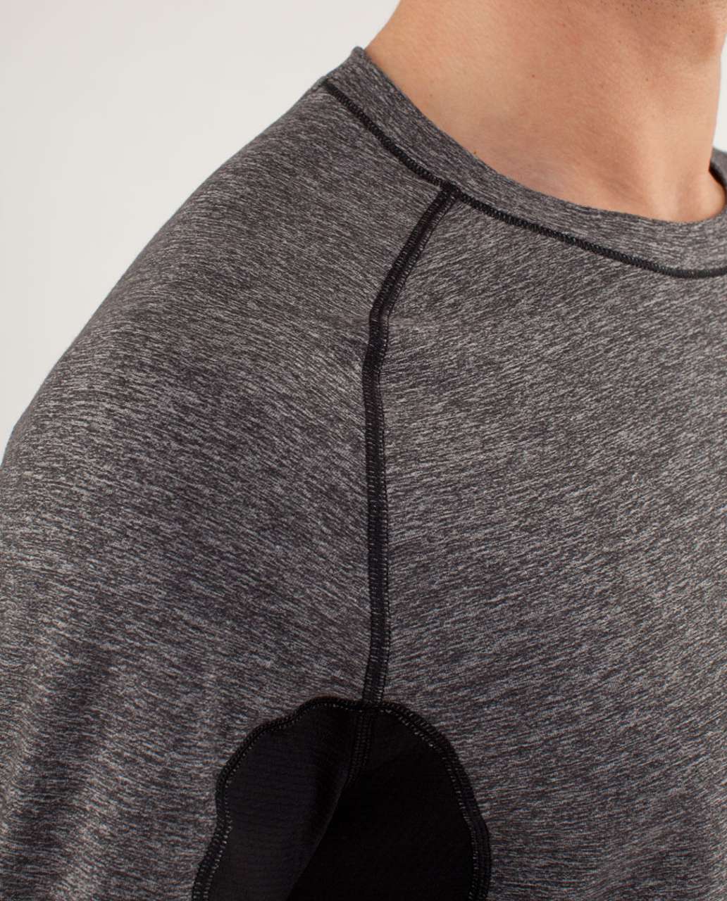 Lululemon Blaze Long Sleeve - Heathered Black