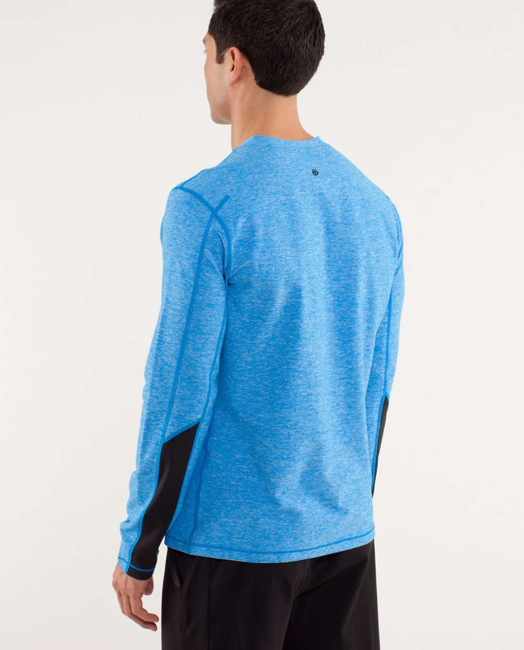 Lululemon Speed Long Sleeve - Heathered Beaming Blue