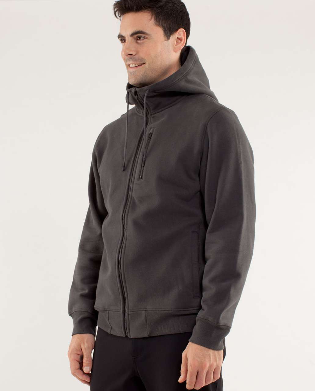 Lululemon Sequence Hoodie - Soot / Black