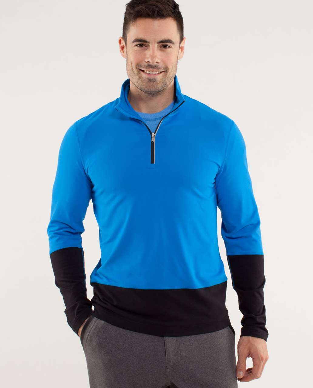 Lululemon Speed 1/2 Zip - Beaming Blue