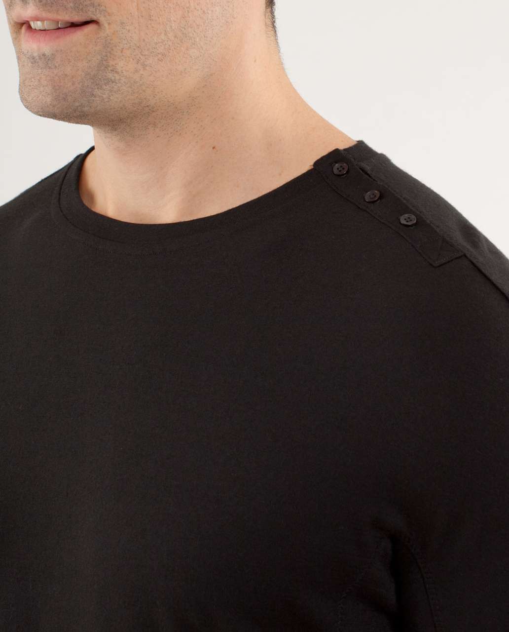 Lululemon Transit Long Sleeve *Merino Wool - Black