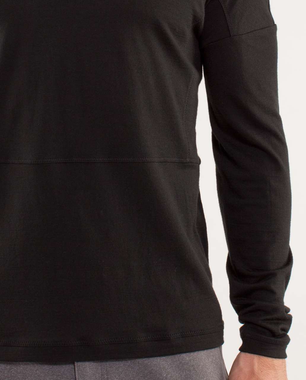 Lululemon Transit Long Sleeve *Merino Wool - Black