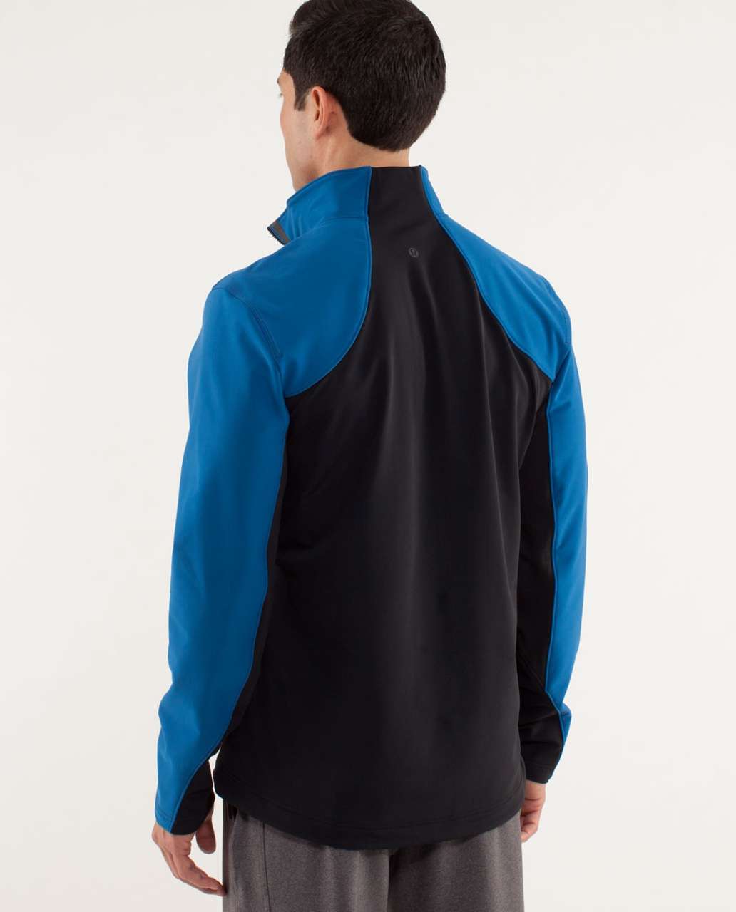 Lululemon Chillstop 1/2 Zip - Limitless Blue / Black