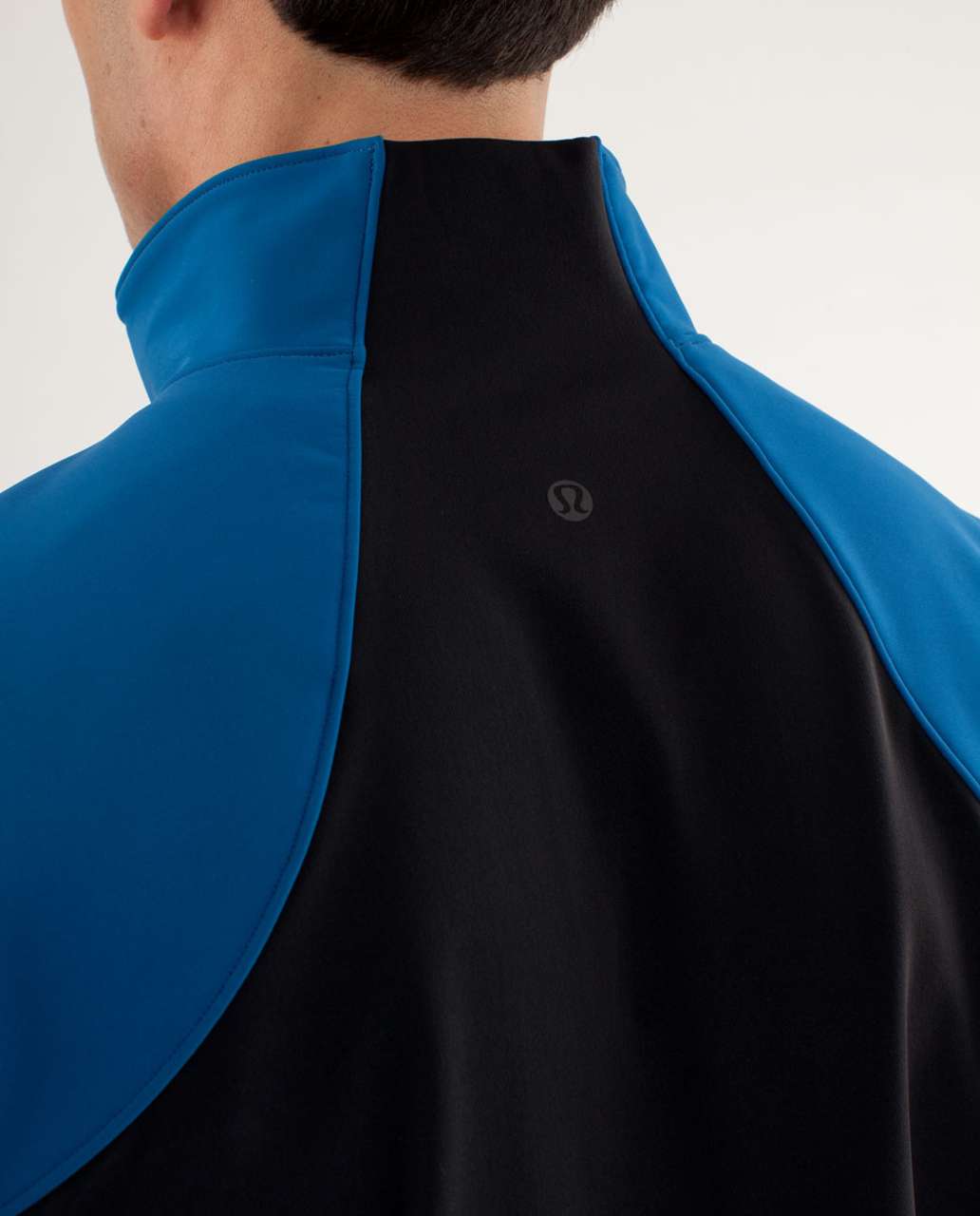 Lululemon Chillstop 1/2 Zip - Limitless Blue / Black