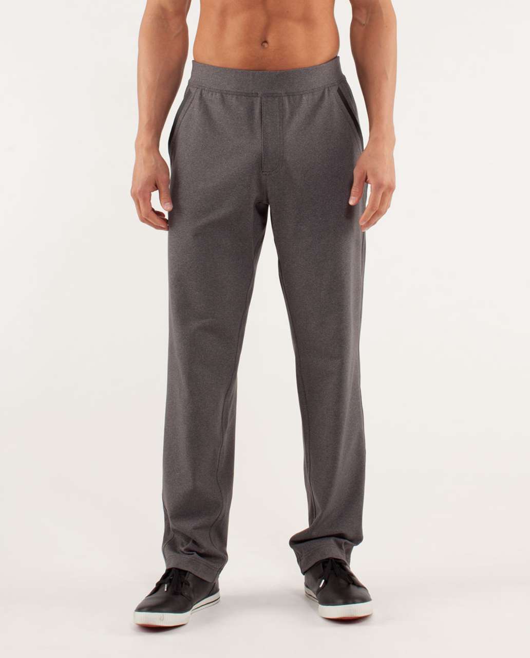 Lululemon Mens Charcoal Gray Intent Shorter Jogger Pants 26.5” Size M  Stretch