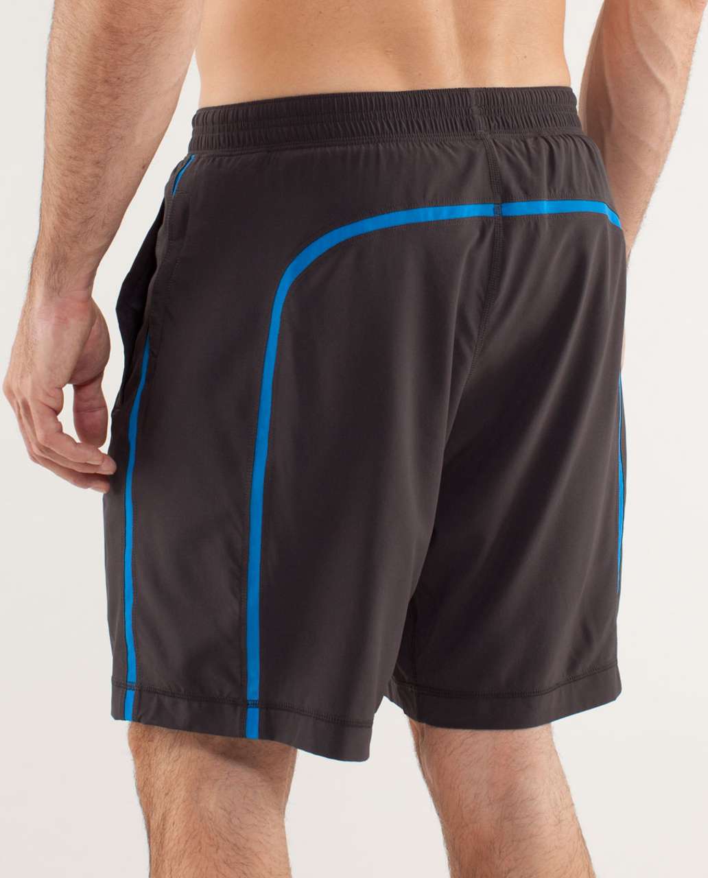 Lululemon Run: Response Short - Soot / Beaming Blue - lulu fanatics