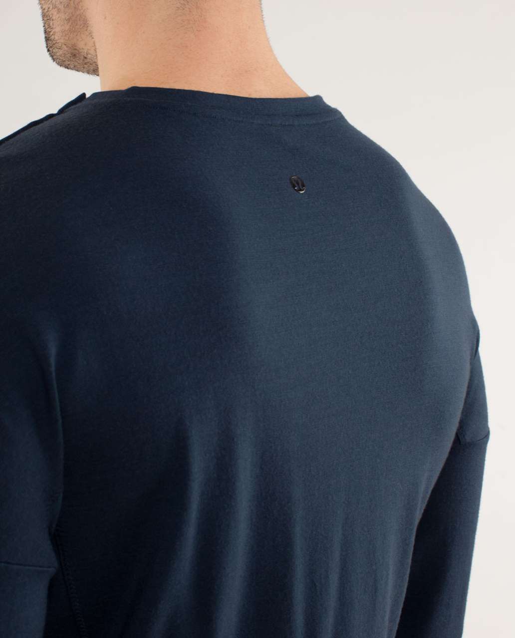 Lululemon Transit Long Sleeve *Merino Wool - Black Iris Blue