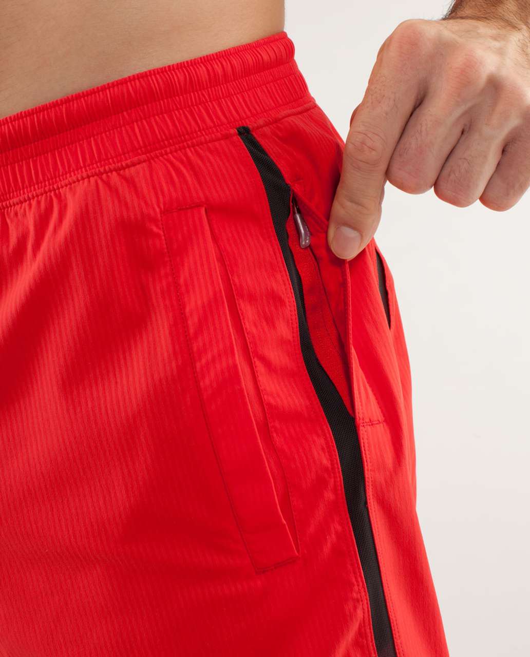 Lululemon Run:  Response Short - Love Red / Soot