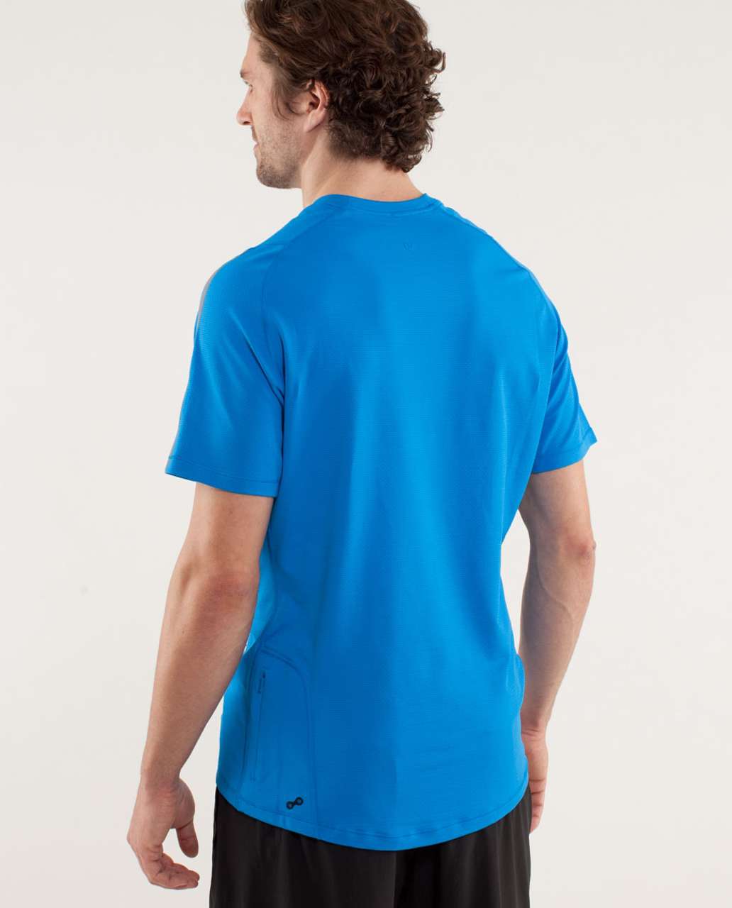 Lululemon Training Tech Short Sleeve - Beaming Blue