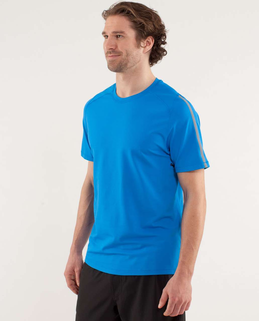 Lululemon Training Tech Short Sleeve - Beaming Blue