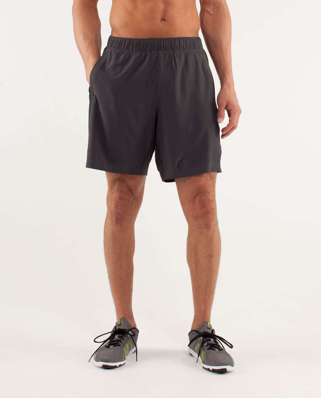 Lululemon Sprint To Studio 2 In 1 Short - Soot / Black