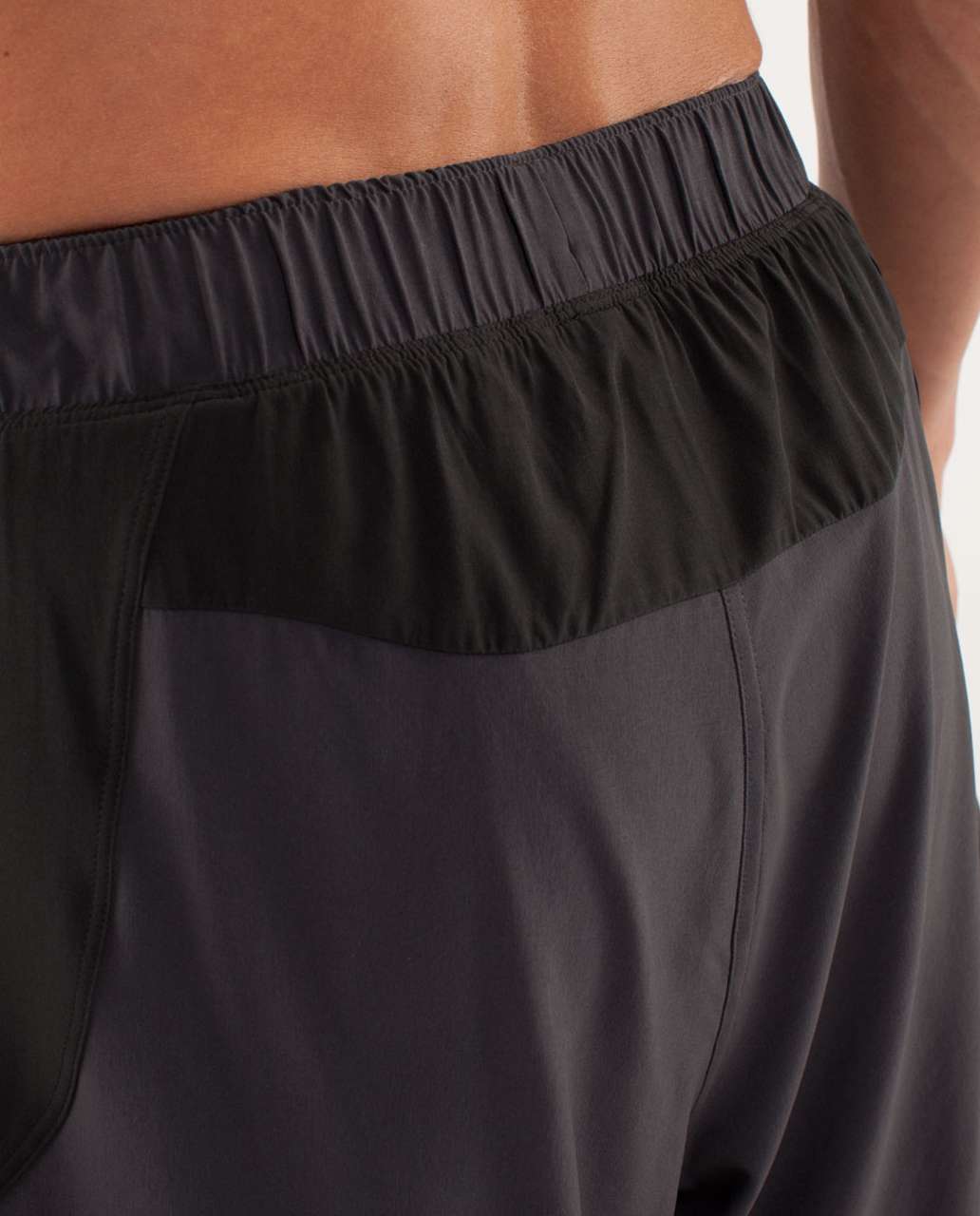 Lululemon Sprint To Studio 2 In 1 Short - Soot / Black - lulu fanatics