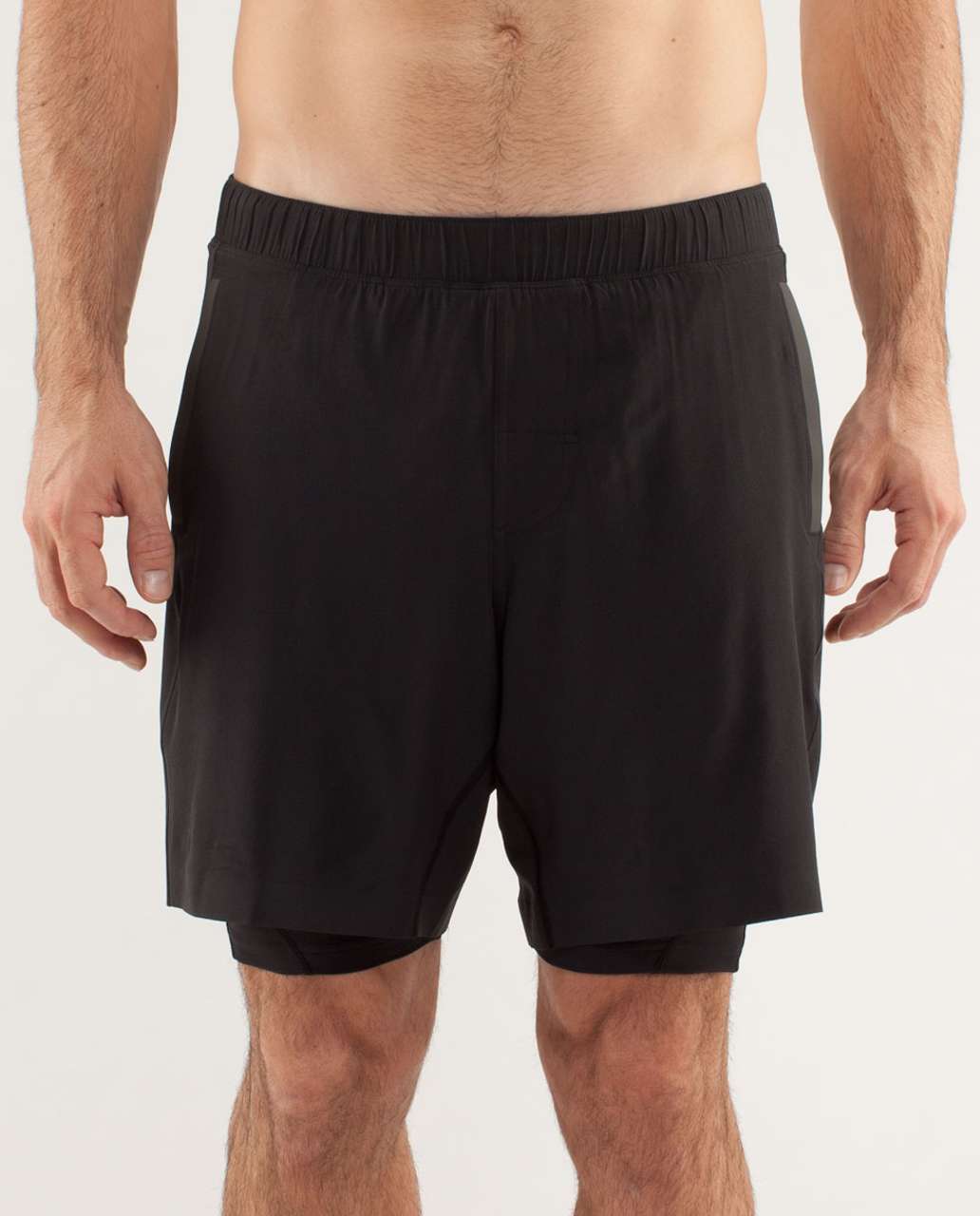 Lululemon Sprint To Studio 2 In 1 Short - Black - lulu fanatics