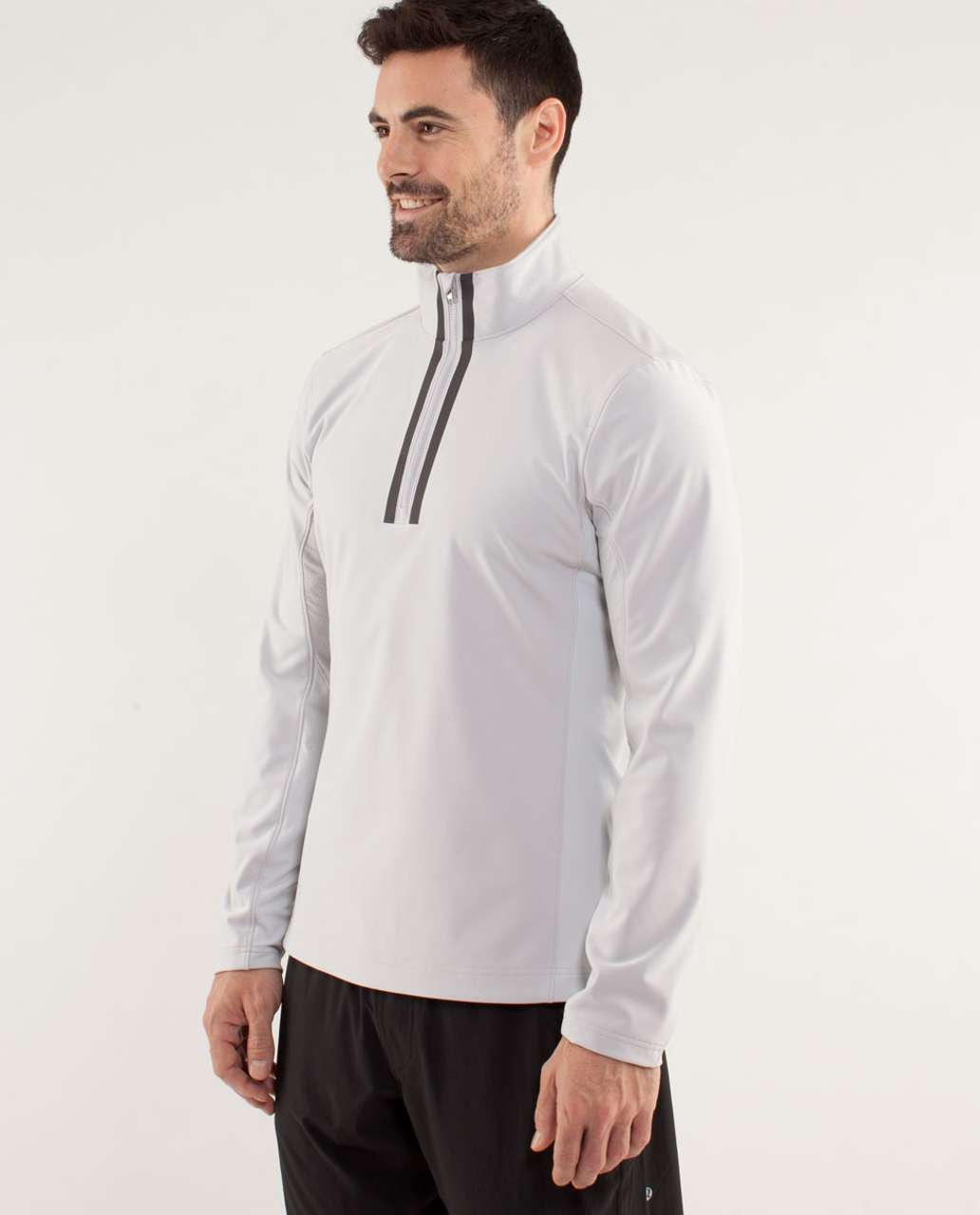 Lululemon Chillstop 1/2 Zip - Smooth Silver