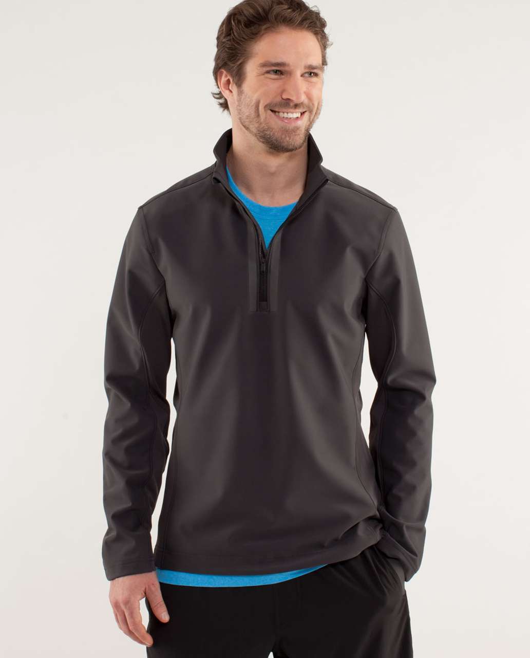 Lululemon Chillstop 1/2 Zip - Soot