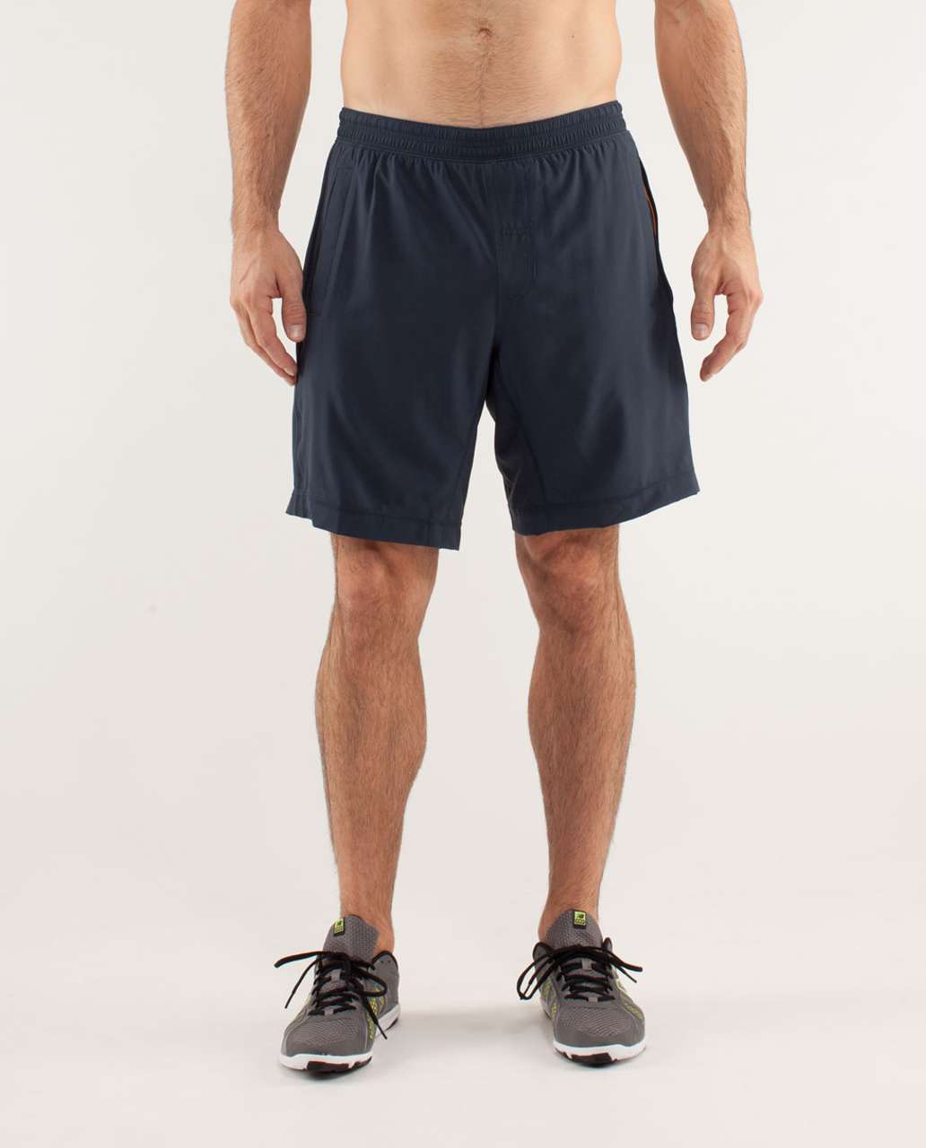 Lululemon Run:  Response Short - Black Iris Blue / Creamsicle Pop