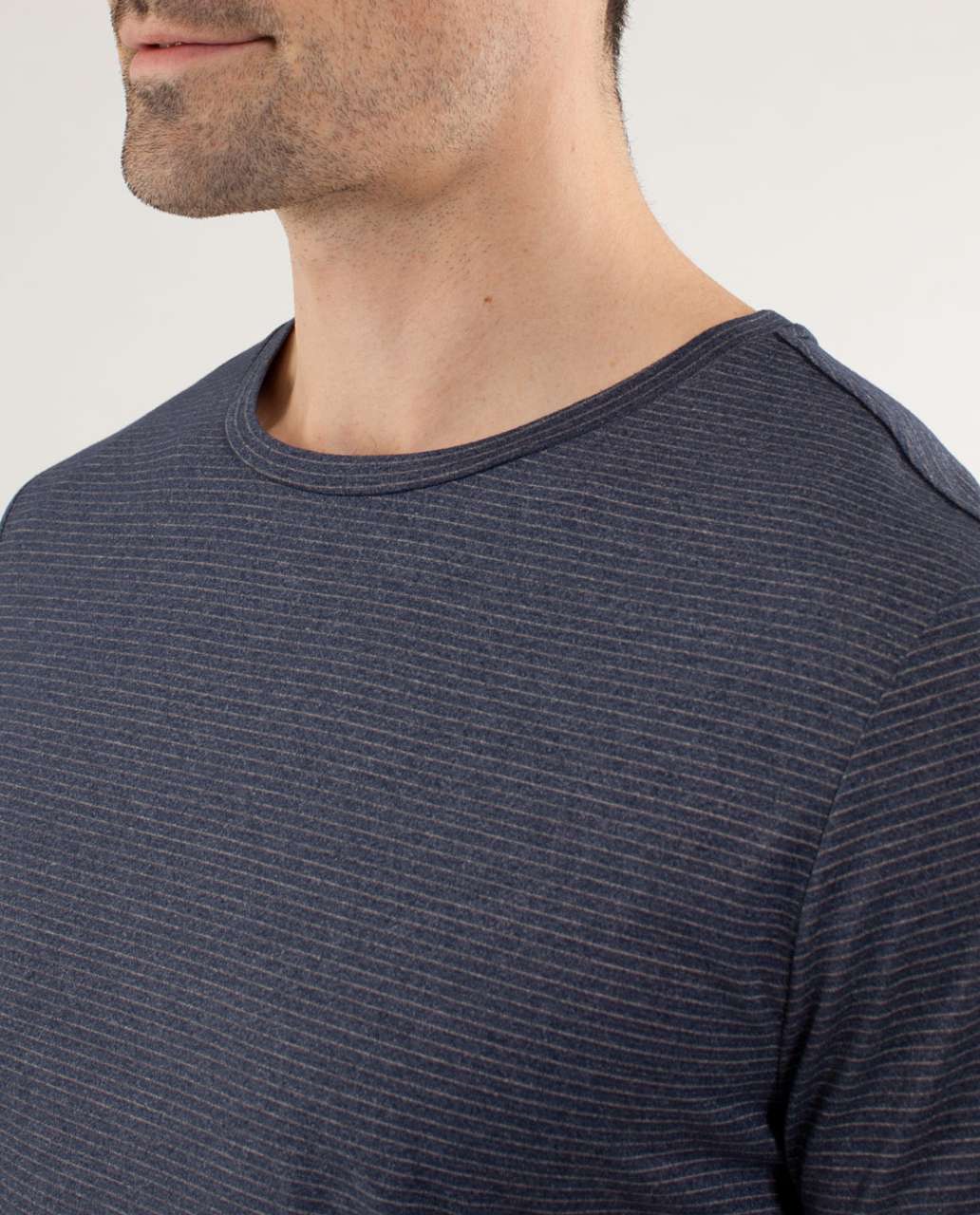 Lululemon Studio Tee - Heathered Inkwell