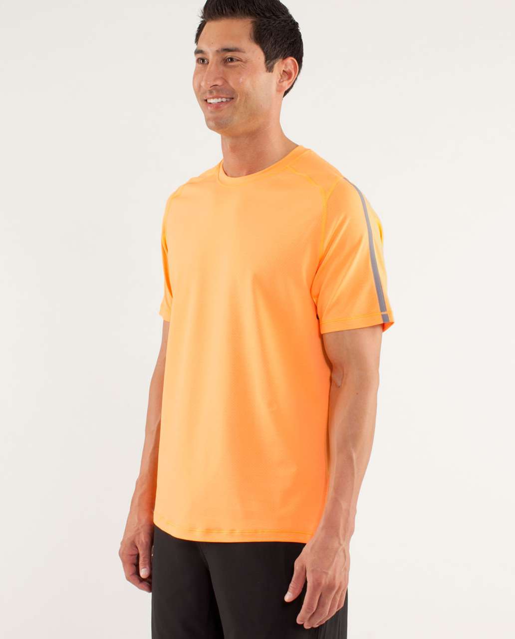 Lululemon Training Tech Short Sleeve - Creamsicle Pop