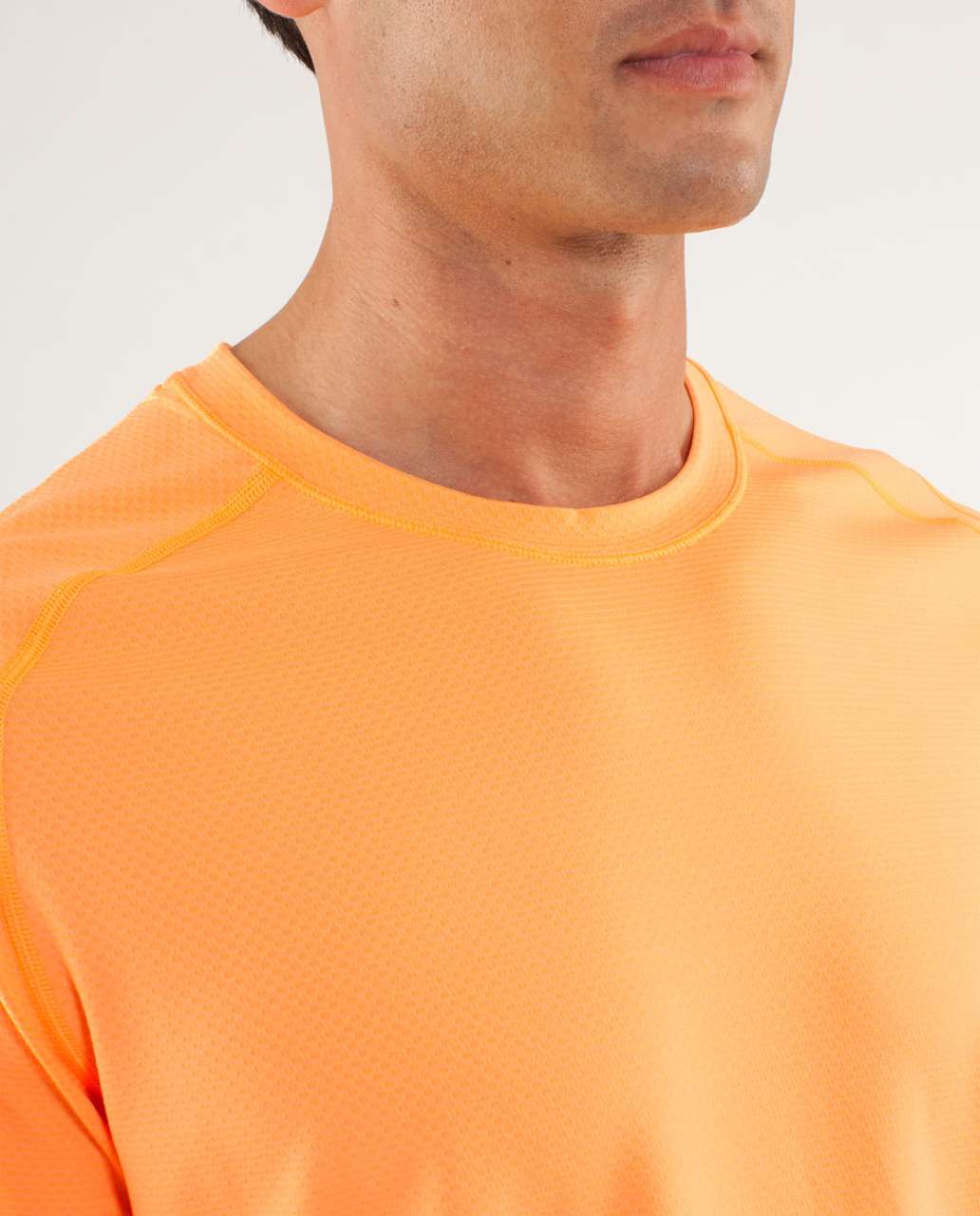 Lululemon Training Tech Short Sleeve - Creamsicle Pop