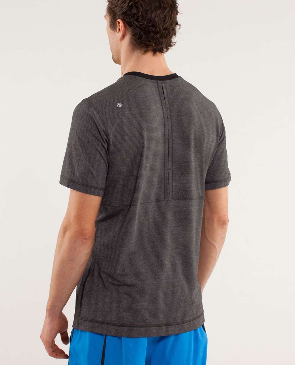 Lululemon Precise Tee *Silverescent - Black