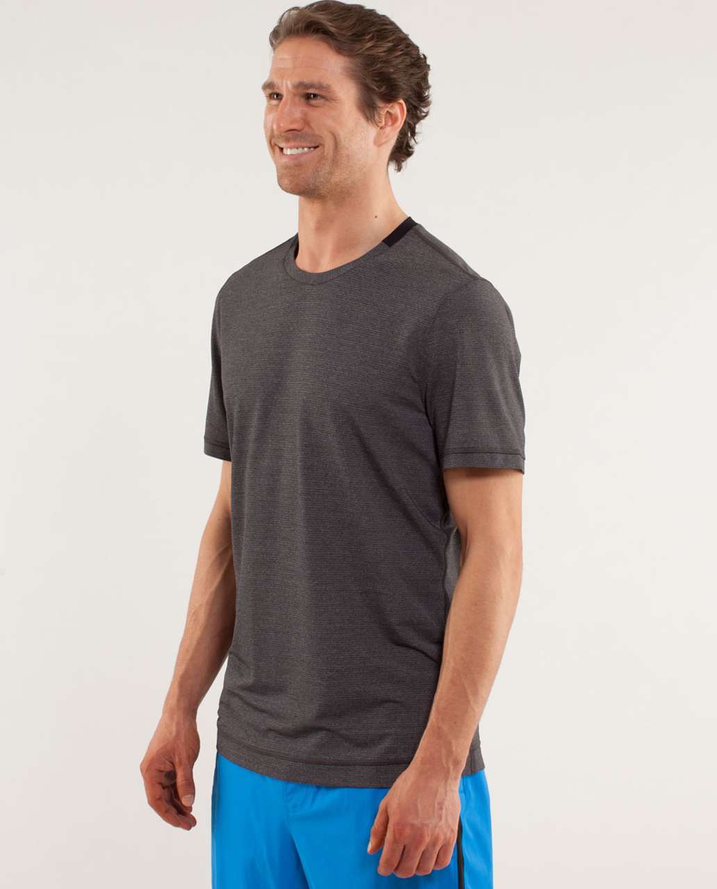 Lululemon Precise Tee *Silverescent - Black