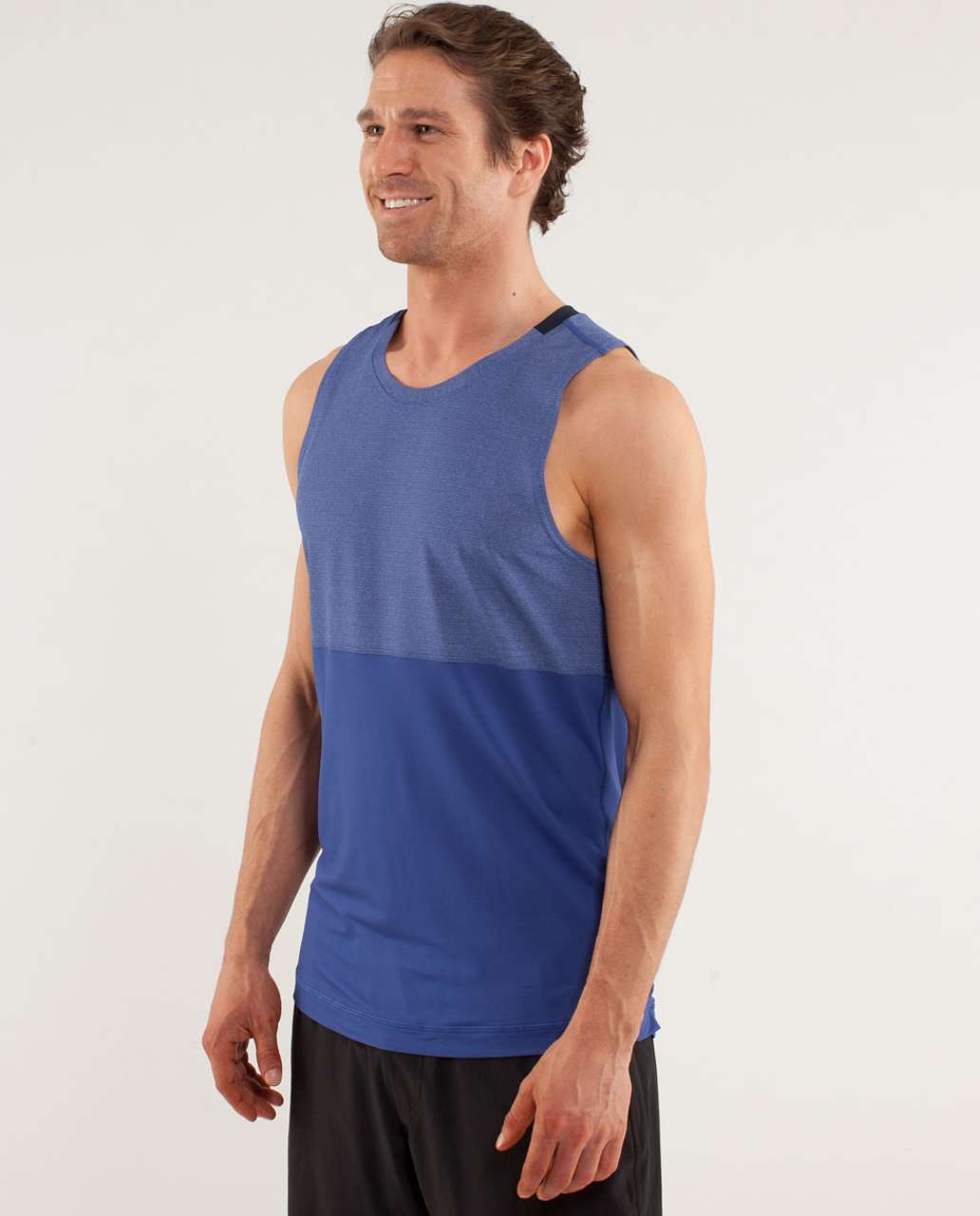 Lululemon Precise Singlet - Hampton Blue