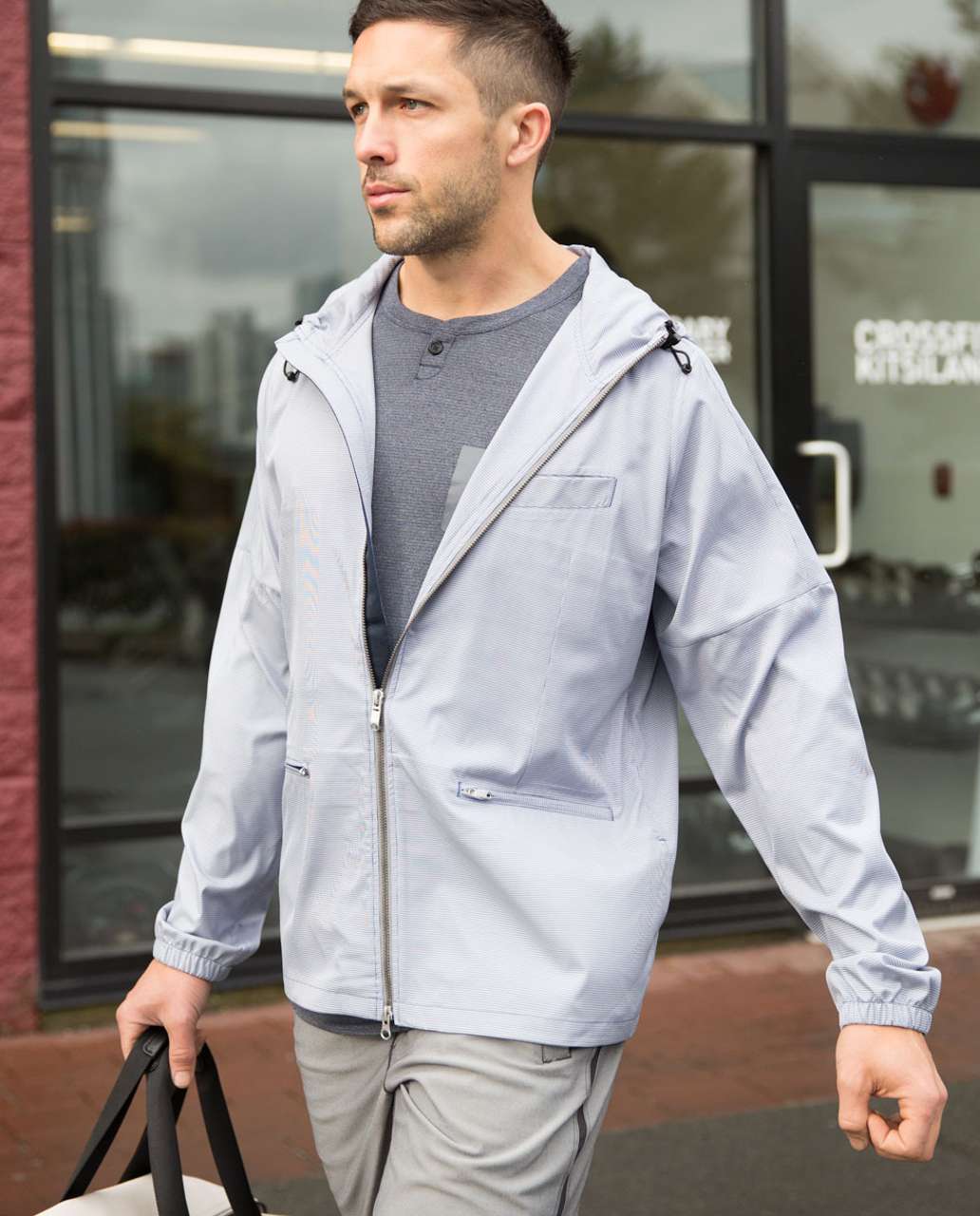 Lululemon Reaction Jacket - Hampton Blue