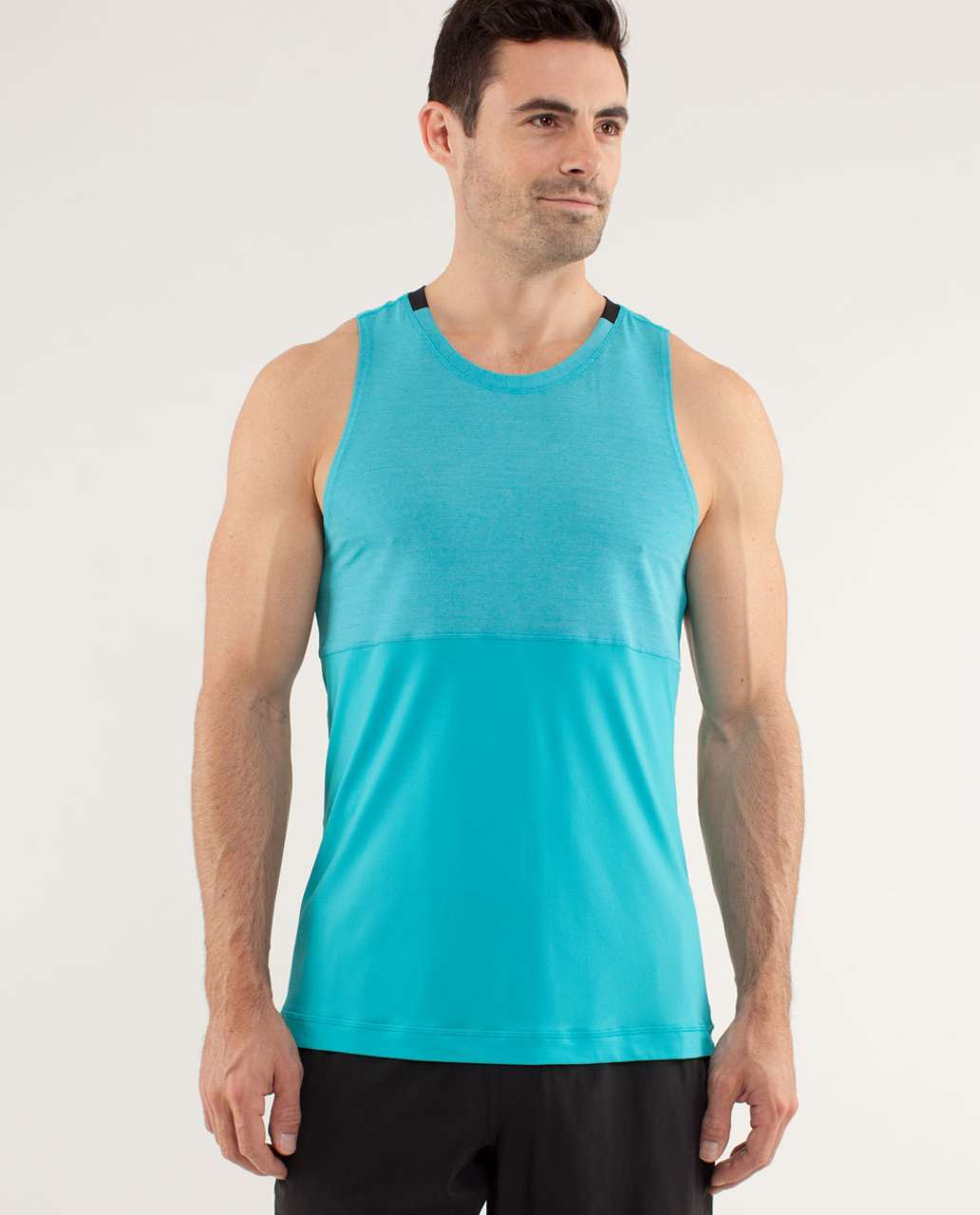 Lululemon Precise Singlet *Mesh - Peacock - lulu fanatics