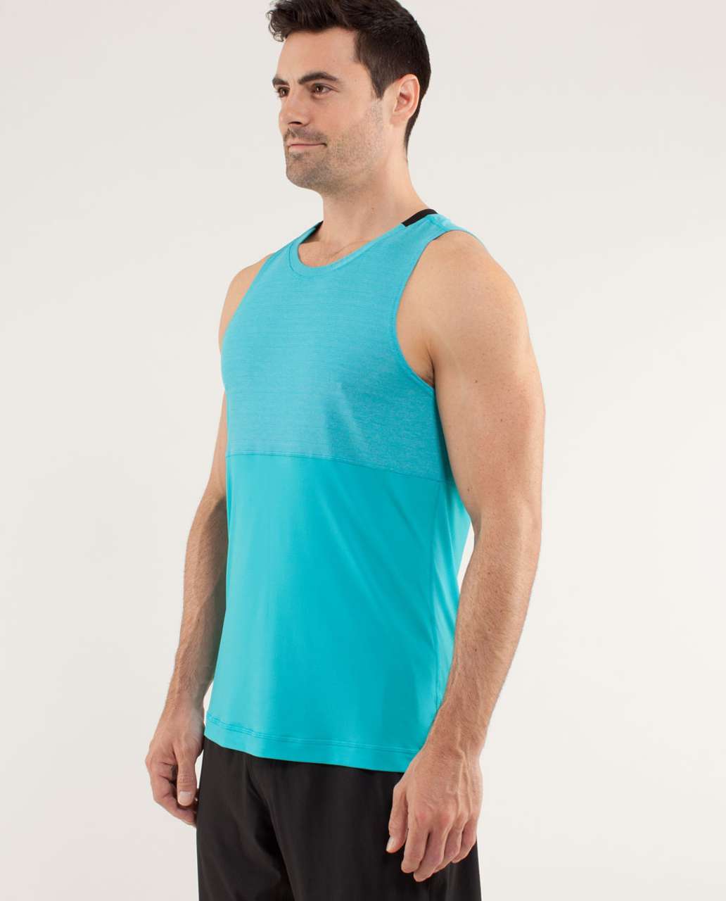 Lululemon Precise Singlet *Mesh - Peacock