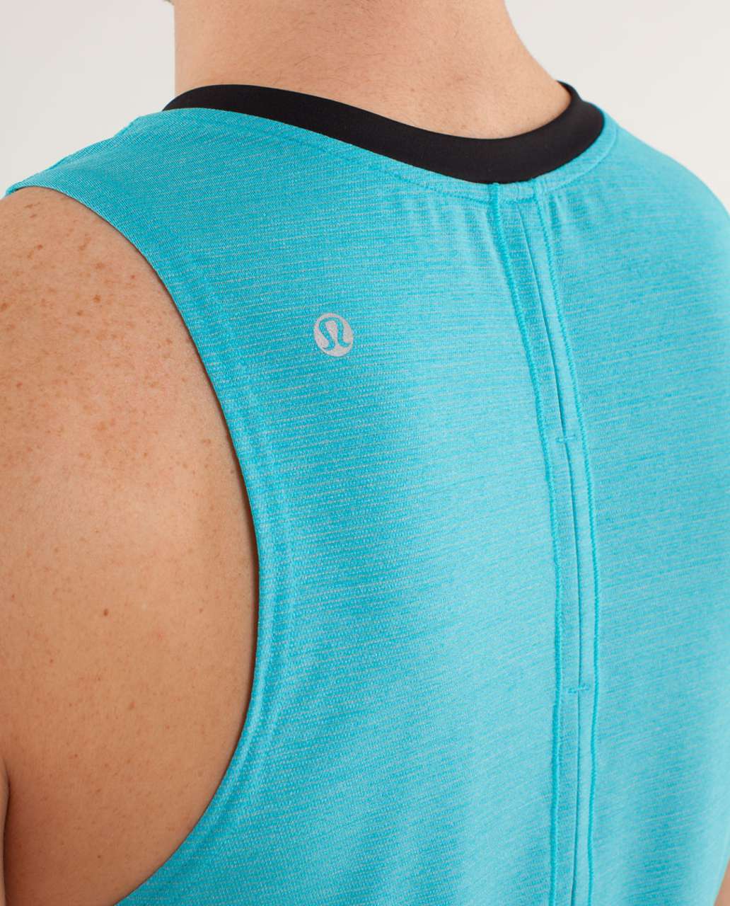 Lululemon Precise Singlet *Mesh - Peacock