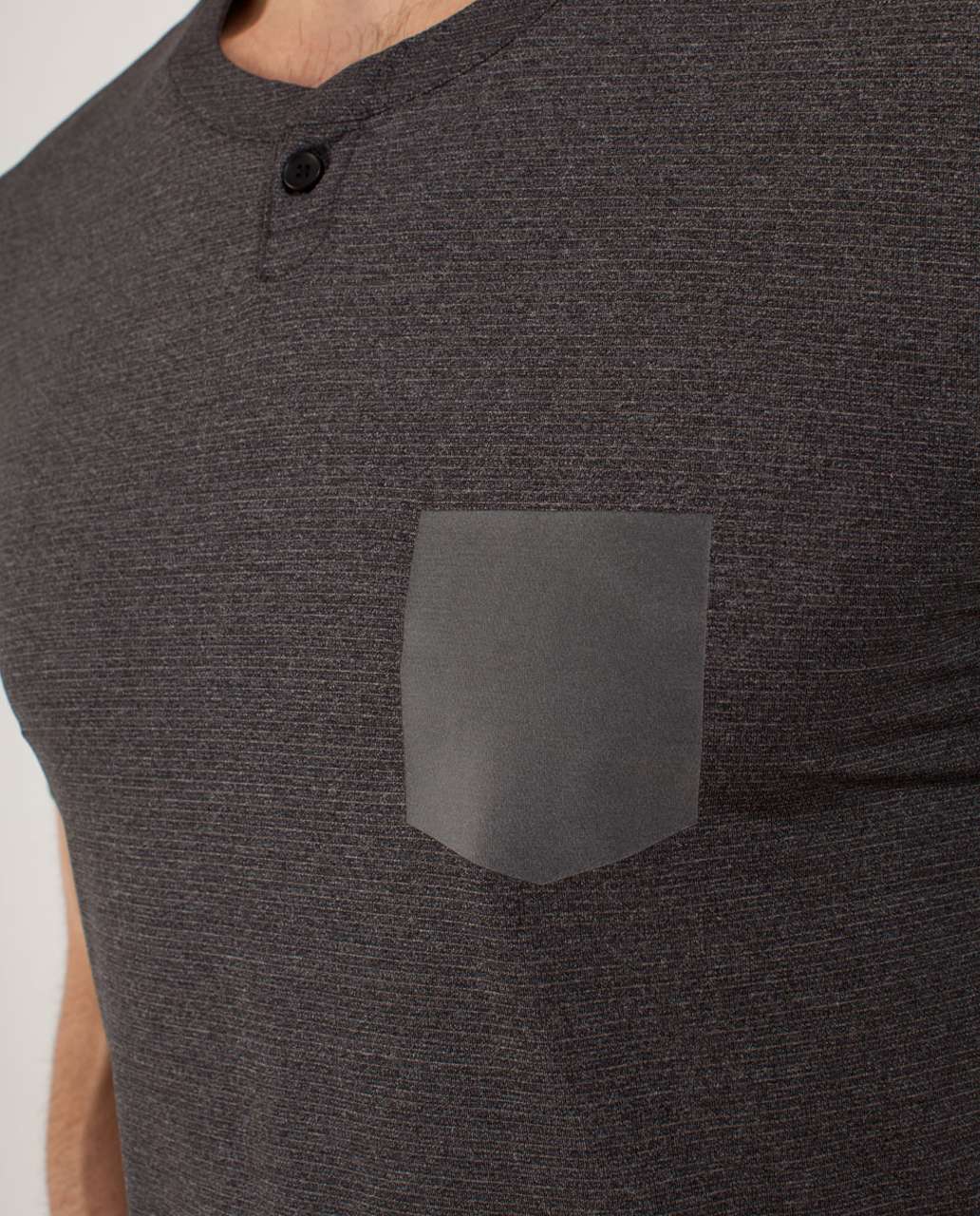 Lululemon One Hit Henley - Black